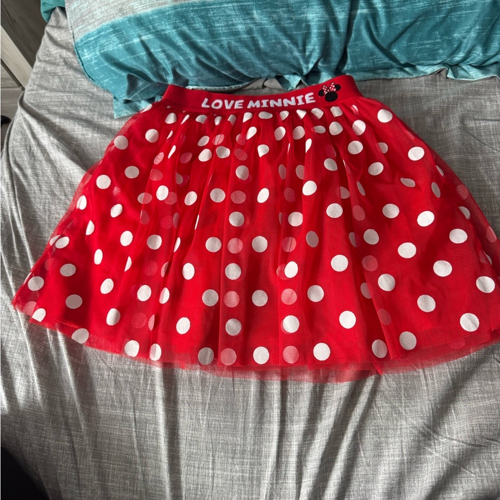 Disney Minnie Mouse Red Polka Dot Skort